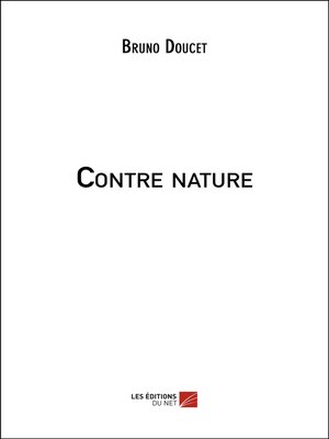 cover image of Contre nature